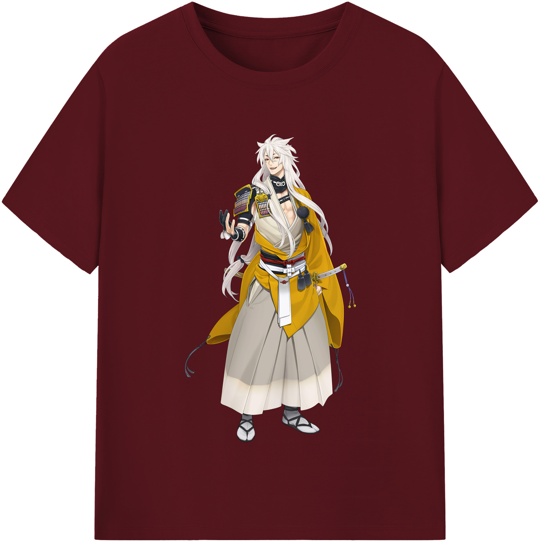 （画像用） 刀剣乱舞 Touken Ranbu 綿100％半袖Tシャツ（フロントプリント）